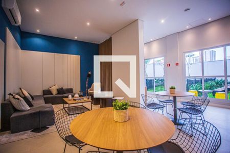 Studio à venda com 27m², 1 quarto e sem vagaSalão de festas
