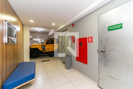 Apartamento para alugar com 32m², 1 quarto e 1 vagaHall