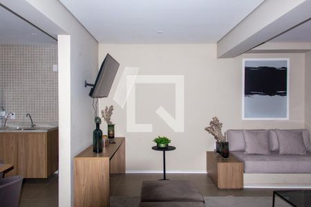 Apartamento à venda com 27m², 1 quarto e sem vagaÁrea comum - Salão de festas