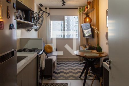 Sala de apartamento à venda com 1 quarto, 27m² em Barra Funda, São Paulo