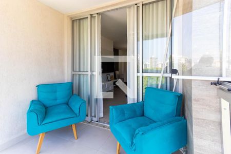 Varanda da Sala de apartamento para alugar com 2 quartos, 76m² em Santa Rosa, Niterói