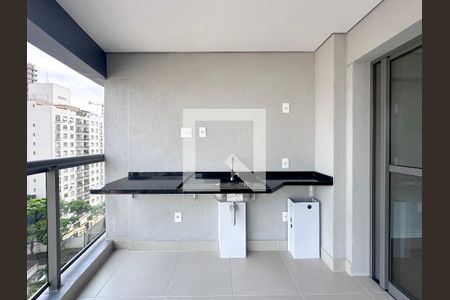 Sacada de apartamento para alugar com 1 quarto, 50m² em Jardim das Acácias, São Paulo