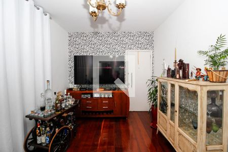 Sala de apartamento à venda com 3 quartos, 110m² em Santo Antônio, Belo Horizonte
