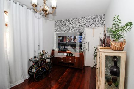 Sala de apartamento à venda com 3 quartos, 110m² em Santo Antônio, Belo Horizonte