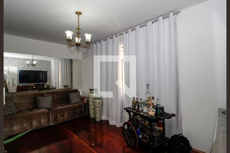 Sala de apartamento à venda com 3 quartos, 110m² em Santo Antônio, Belo Horizonte