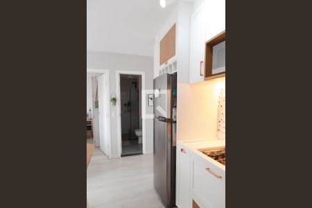 Cozinha de apartamento à venda com 2 quartos, 38m² em Vila Augusta, Guarulhos