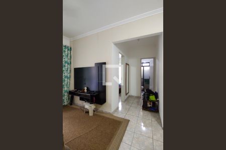 Sala de apartamento para alugar com 1 quarto, 60m² em Tupi, Praia Grande