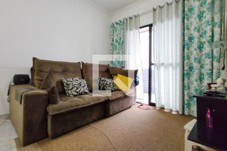 Sala de apartamento para alugar com 1 quarto, 60m² em Tupi, Praia Grande