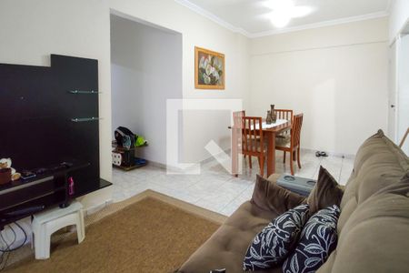 Sala de apartamento para alugar com 1 quarto, 60m² em Tupi, Praia Grande