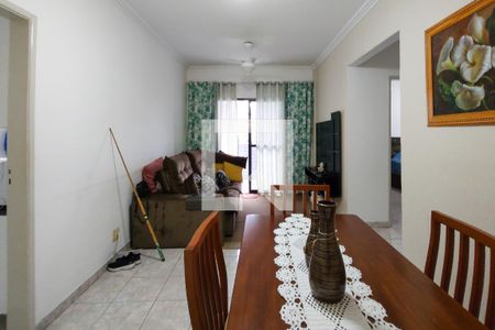 Sala de apartamento para alugar com 1 quarto, 60m² em Tupi, Praia Grande