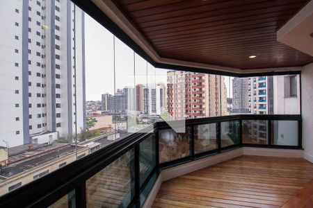 Varanda de apartamento para alugar com 3 quartos, 129m² em Vila Regente Feijó, São Paulo
