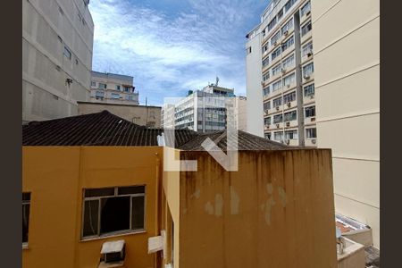 Sala vista de apartamento à venda com 2 quartos, 70m² em Copacabana, Rio de Janeiro