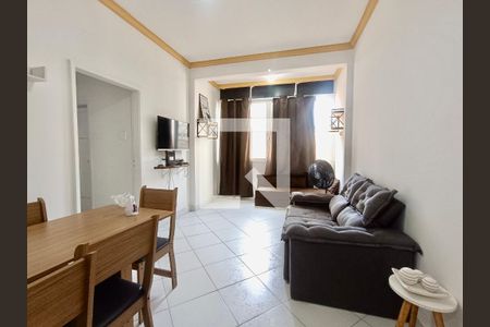 Sala de apartamento para alugar com 2 quartos, 70m² em Copacabana, Rio de Janeiro