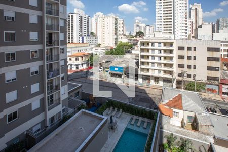 Vista sala de apartamento para alugar com 1 quarto, 26m² em Água Branca, São Paulo
