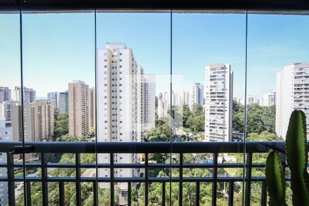 Vista da Varanda de apartamento à venda com 2 quartos, 58m² em Vila Andrade, São Paulo