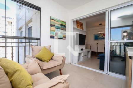 Varanda de apartamento à venda com 2 quartos, 58m² em Vila Andrade, São Paulo