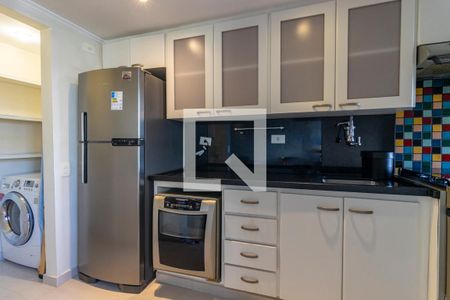 Cozinha e Área de Serviço de kitnet/studio para alugar com 1 quarto, 67m² em Itaim Bibi, São Paulo