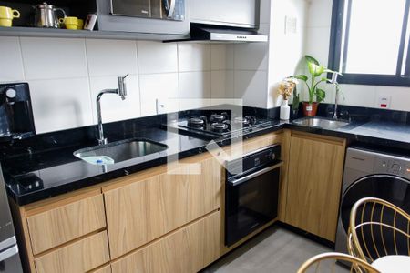 Cozinha de apartamento à venda com 1 quarto, 40m² em Presidente Altino, Osasco