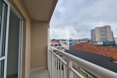 Varanda da Sala de apartamento para alugar com 2 quartos, 38m² em Vila Ema, São Paulo