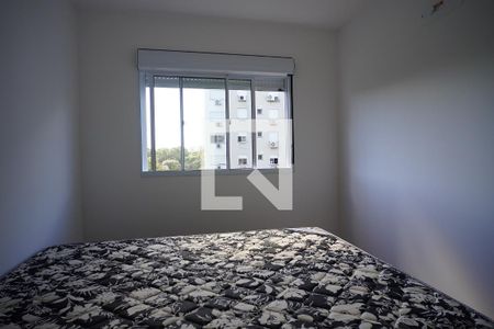 Quarto 1 - Suíte  de apartamento para alugar com 1 quarto, 54m² em Jardim Carvalho, Porto Alegre