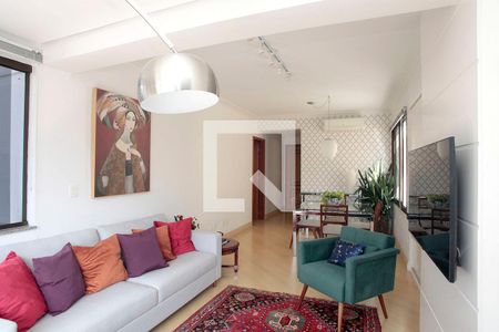 Sala de apartamento à venda com 2 quartos, 82m² em Auxiliadora, Porto Alegre