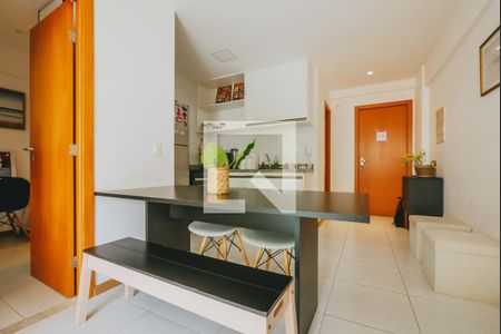 Sala de apartamento para alugar com 1 quarto, 45m² em Rio Vermelho, Salvador