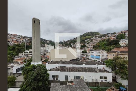 Vista da Sala de apartamento à venda com 2 quartos, 44m² em Rio Comprido, Rio de Janeiro