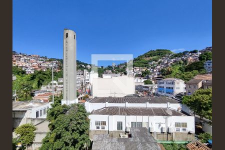 Vista da Sala de apartamento para alugar com 2 quartos, 44m² em Rio Comprido, Rio de Janeiro