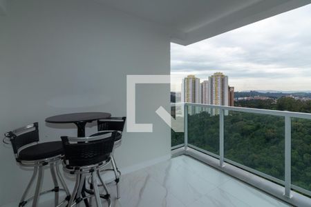 Varanda gourmet de apartamento para alugar com 4 quartos, 135m² em Parque Esplanada, Embu das Artes