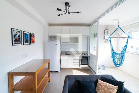 Sala/Cozinha de apartamento para alugar com 1 quarto, 35m² em Saúde, São Paulo