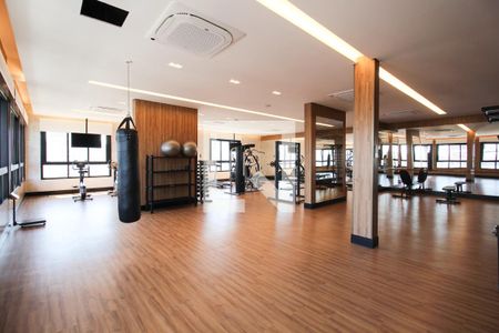 Studio à venda com 31m², 1 quarto e sem vaga Studio à venda com 31m², 1 quarto e sem vagaÁrea comum - Academia