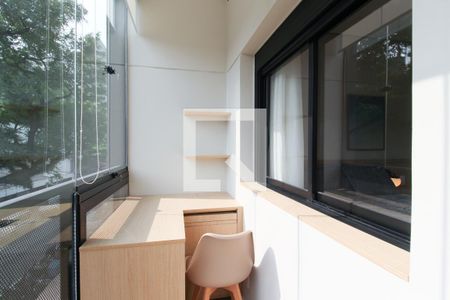 Varanda de kitnet/studio à venda com 1 quarto, 31m² em Vila Olímpia, São Paulo