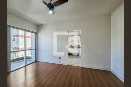 Sala de apartamento para alugar com 2 quartos, 85m² em Vila Alzira, Guarujá
