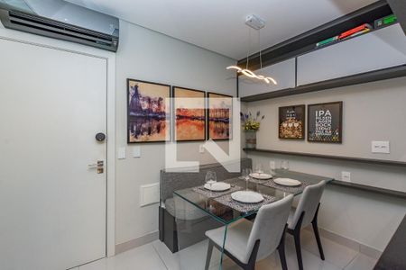 Sala de apartamento à venda com 1 quarto, 45m² em Barro Preto, Belo Horizonte