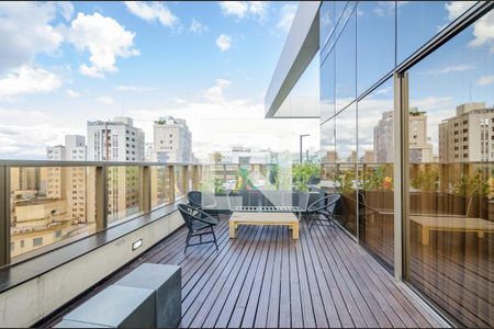 Apartamento para alugar com 45m², 1 quarto e 1 vagaÁrea gourmet