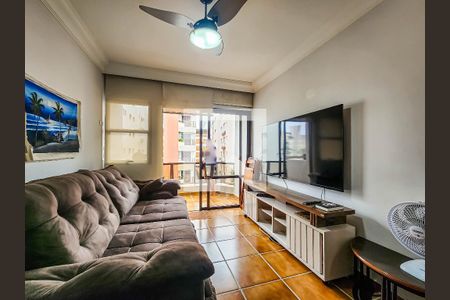 Sala de apartamento para alugar com 2 quartos, 59m² em Enseada, Guarujá