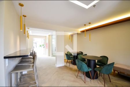 Apartamento à venda com 45m², 1 quarto e sem vagaÁrea comum - Salão de festas