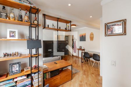 Sala de apartamento à venda com 2 quartos, 68m² em Brooklin Paulista, São Paulo