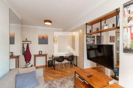 Sala de apartamento à venda com 2 quartos, 68m² em Brooklin Paulista, São Paulo