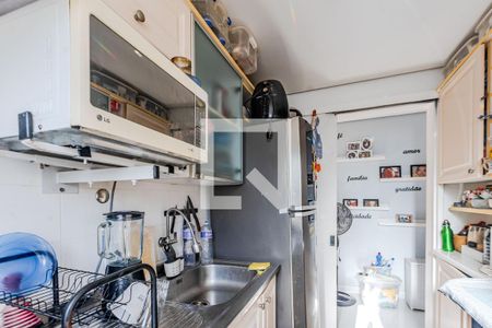 Apartamento à venda com 93m², 2 quartos e 1 vagaCozinha e Área de Serviço