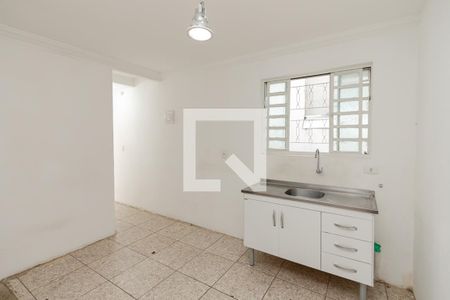 Cozinha de casa para alugar com 1 quarto, 45m² em Jardim Aeroporto, São Paulo
