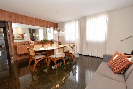 Sala de apartamento para alugar com 4 quartos, 170m² em Sagrada Família, Belo Horizonte