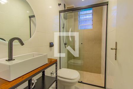 Banheiro de apartamento à venda com 1 quarto, 40m² em Nossa Senhora das Gracas, Canoas