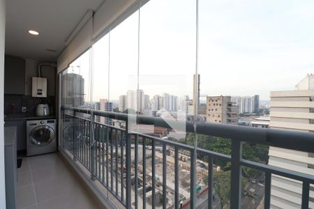 Varanda de apartamento à venda com 1 quarto, 53m² em Vila Pompéia, São Paulo