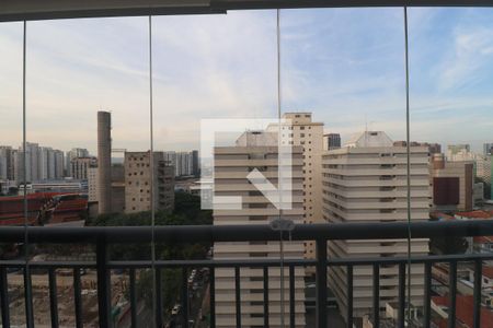 Vista da Sala de apartamento à venda com 1 quarto, 53m² em Vila Pompéia, São Paulo