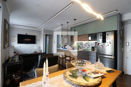 Sala de Jantar de apartamento à venda com 1 quarto, 53m² em Vila Pompéia, São Paulo