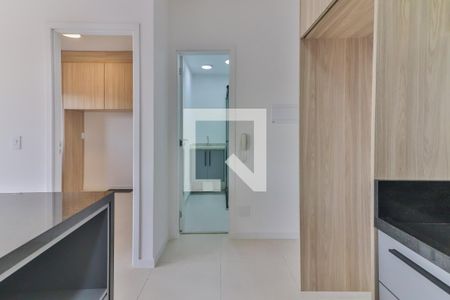 Cozinha de apartamento para alugar com 1 quarto, 42m² em Jardim Gilda Maria, São Paulo