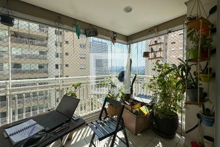 Varanda de apartamento para alugar com 3 quartos, 96m² em Várzea da Barra Funda, São Paulo