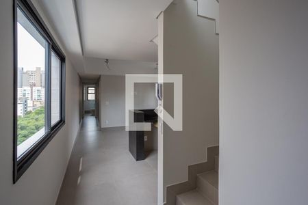 Sala de apartamento à venda com 2 quartos, 112m² em São Pedro, Belo Horizonte
