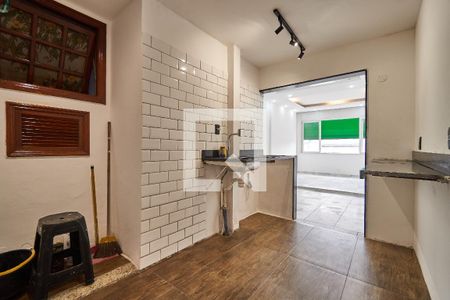 Cozinha de apartamento para alugar com 1 quarto, 30m² em Tijuca, Rio de Janeiro